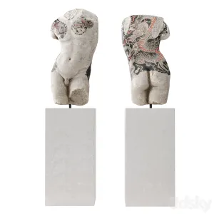 Tattoo classic man torso
