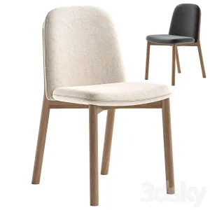 Julie upholstered ash wood chair