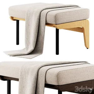 Kinney Teak Lounge Chair by Crate Barrel