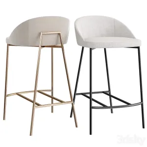Soco Counter Stool Charcoal