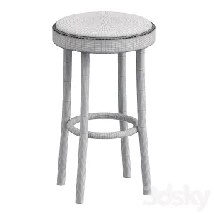Stool with integrated cushion By TON