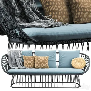 Cala seater garden sofa by kettal