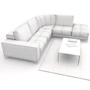 Gamma Charles Sofa