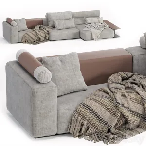 Westside Modular Sofa Poliform Seat Version