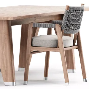 ORTIGIA CHAIR MONREALE TABLE by flexform