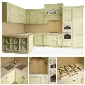Kitchen Lores with facades Provence