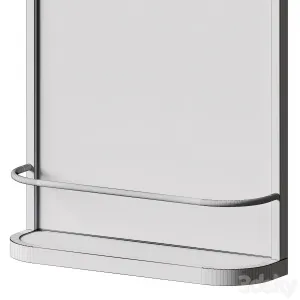 Seamless Wall Shelf Mirror by West Elm