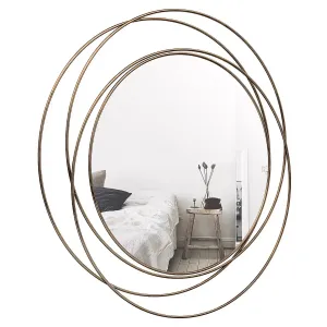 Stier Metal Wall Mirror Ornl