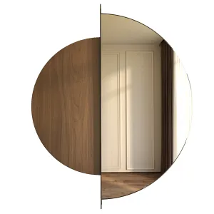 Wall Mirror Half Moon Mirror
