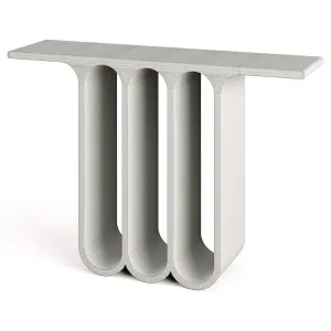Arches Marble Console Table by Perve Langlais