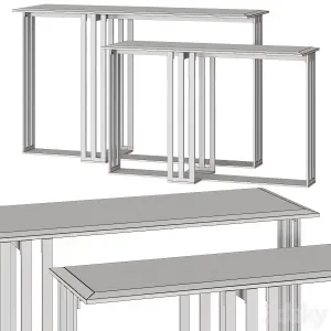 Etro Home Interiors Klee Console Tables