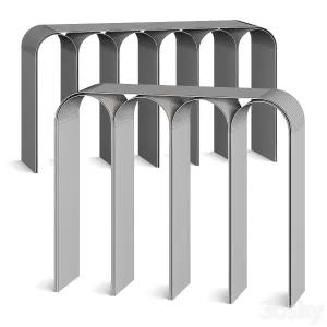 Pietro Franceschini Arch Console Tables