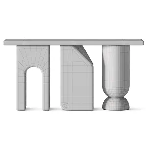 RDLC Latt Marble Console Table