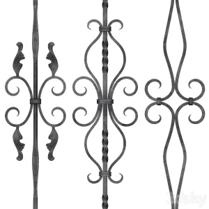 Wrought Iron Bundle No Railing