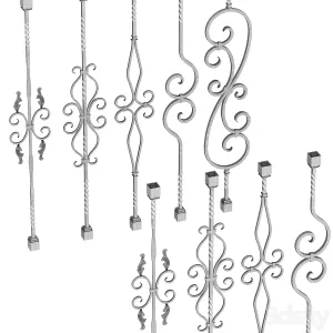 Wrought Iron Bundle No Railing