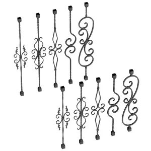 Wrought Iron Bundle No Railing