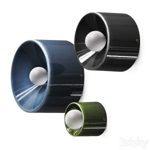 Ker Haug Studio Anton Ceramic Wall Lamps