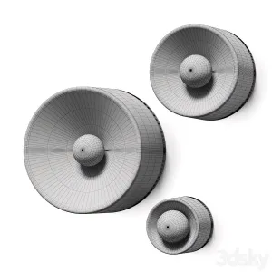 Ker Haug Studio Anton Ceramic Wall Lamps