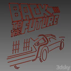 Light Modules Set Neon Back To The Future