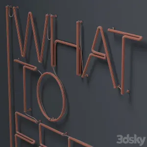 Neon Sign by Galleria Fumagalli