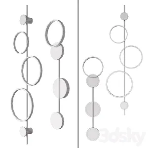 Set of LED Wall Sconces