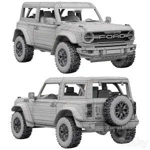 Ford bronco raptor door