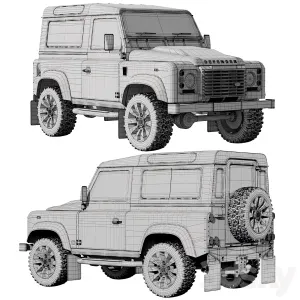 Land roer defender works