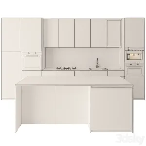 Kitchen Modern Black Wood