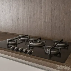 Kitchen Modern White Wood Cabinets