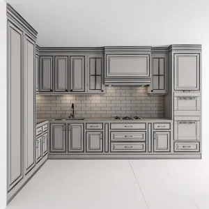 Kitchen Neo Classic Cream Set