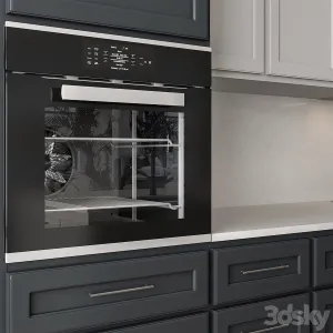 Kitchen Neo Classic Navy Blue White Set