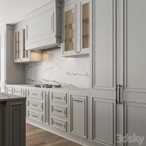 Kitchen Neo Classic White Set