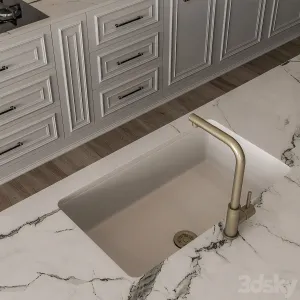 Kitchen Neo Classic White Set