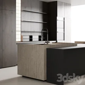 Modern Kitchen with Island