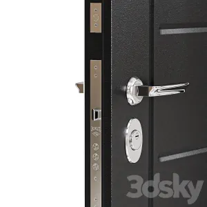 Entrance Metal Door Bravo