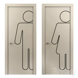 Toilet Door