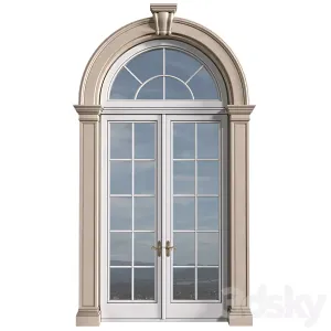 Arc Classical Frame Window