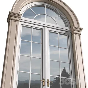 Arc Classical Frame Window