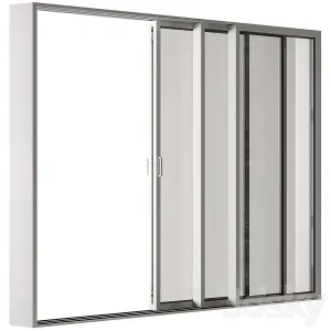 Sliding Metal Window Windows Set