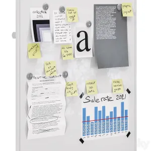 Lintex One Whiteboards With A Black Or White Stand