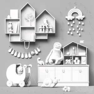 Toys Furniture Set 8