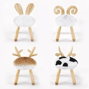 Animal Wooden Set
