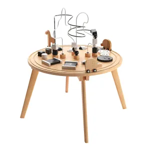 Crate Barrel Kids Wooden Activity Table