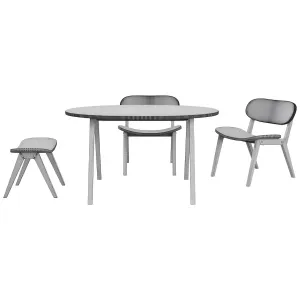 Ellipse Table Chair Classic