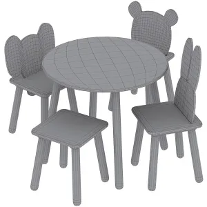 Table Animal Kids Chair by Jabadabado