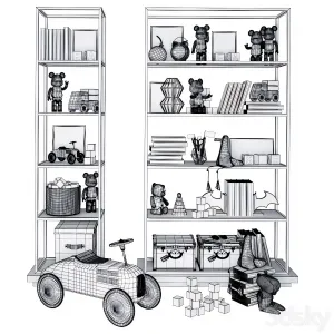 Racks With Toys