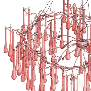 Serip Big AQUA Chandelier