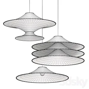 Bamboo Ss Pendant Light