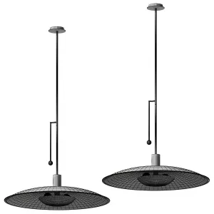Cb Alavanca Brass Pendant Light