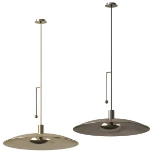 Cb Alavanca Brass Pendant Light